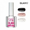 Crystal Nails Crystal Nails Glam Top Gel Silver 4ML Crystal Nails Crystal Nails Glam Top Gel Silver 4ML