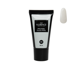 Florence Nails Florence Nails Polygel French White 30 ml - TPO/HEMA vrij Florence Nails Florence Nails Polygel French White 30 ml - TPO/HEMA vrij