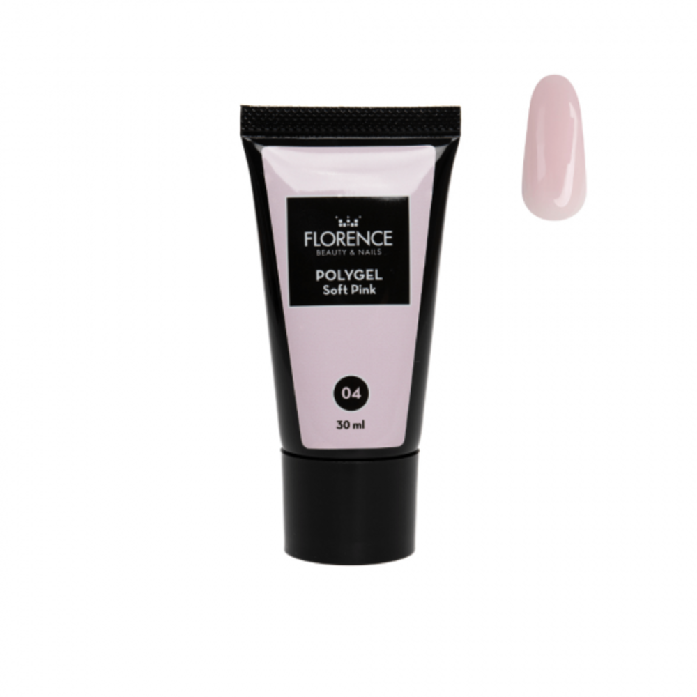 Florence Nails Florence Nails Polygel Soft Pink 30 ml- TPO/HEMA vrij Florence Nails Florence Nails Polygel Soft Pink 30 ml- TPO/HEMA vrij