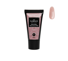 Florence Nails Florence Nails Polygel Shiny Cover Pink 30 ml - TPO/Hema vrij Florence Nails Florence Nails Polygel Shiny Cover Pink 30 ml - TPO/Hema vrij