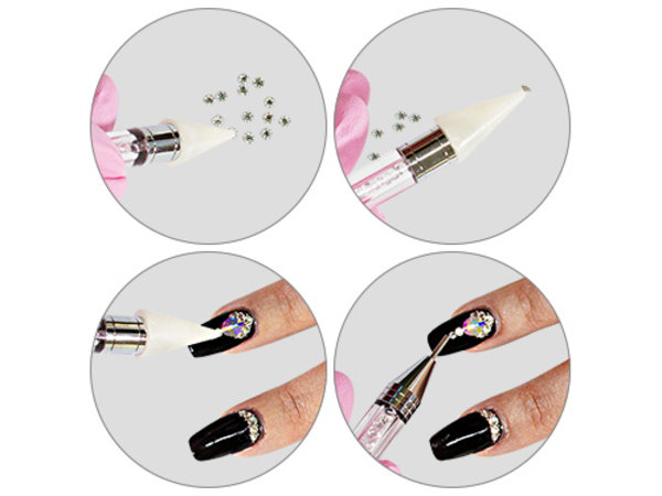 PBP PBP Silicone Nailart & Strass Picker PBP PBP Silicone Nailart & Strass Picker