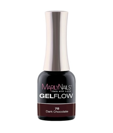 MarilyNails Marily Nails Gelflow #78 Dark Chocolate 7 ml *niet leverbaar*