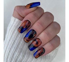 Florence Nails Florence Nails Transfer Foil Tortoise Dark Florence Nails Florence Nails Transfer Foil Tortoise Dark