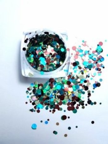LoveNess LoveNess Confetti Glitters by # LVS 07 LoveNess LoveNess Confetti Glitters by # LVS 07