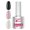 Crystal Nails Crystal Nails Shimmer Top Gel 4 ml TPO/HEMA vrij Crystal Nails Crystal Nails Shimmer Top Gel 4 ml TPO/HEMA vrij
