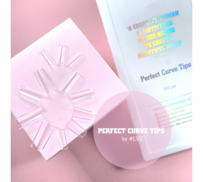 LoveNess LoveNess Perfect Curve Clear Tips 552pcs LoveNess LoveNess Perfect Curve Clear Tips 552pcs