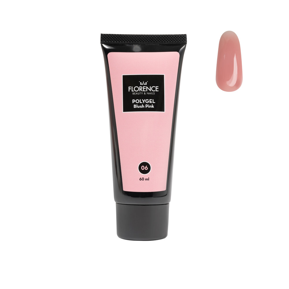 Florence Nails Florence Nails Polygel Blush Pink 60 ml - TPO/HEMA vrij Florence Nails Florence Nails Polygel Blush Pink 60 ml - TPO/HEMA vrij