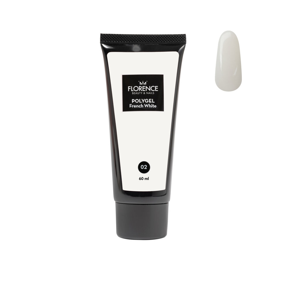 Florence Nails Florence Nails Polygel French White 60 ml - TPO/HEMA vrij Florence Nails Florence Nails Polygel French White 60 ml - TPO/HEMA vrij