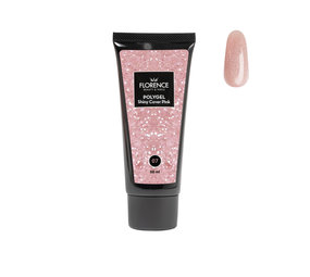 Florence Nails Florence Nails Polygel Shiny Cover Pink 60 ml - TPO/HEMA vrij Florence Nails Florence Nails Polygel Shiny Cover Pink 60 ml - TPO/HEMA vrij
