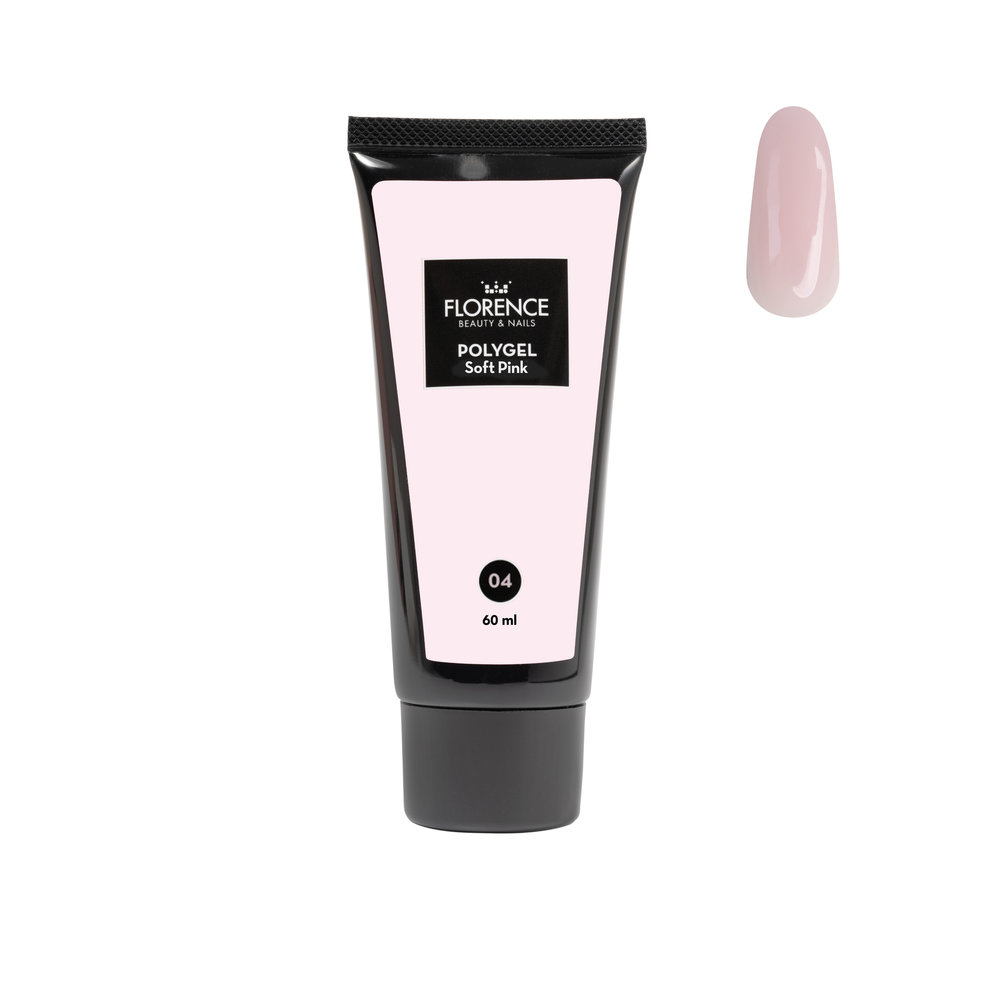 Florence Nails Florence Nails Polygel Soft Pink 60 ml - TPO/HEMA vrij Florence Nails Florence Nails Polygel Soft Pink 60 ml - TPO/HEMA vrij