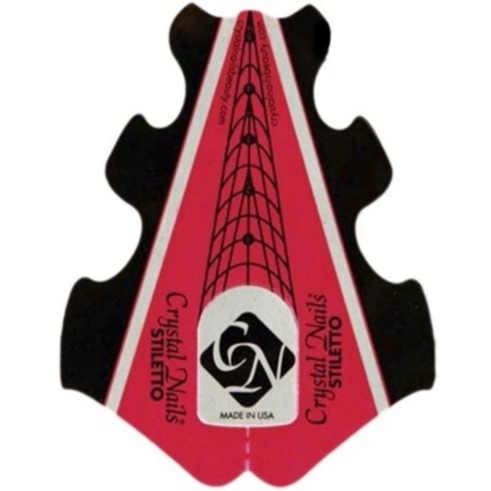 Crystal Nails Crystal Nails Stiletto Sjablonen 250 st