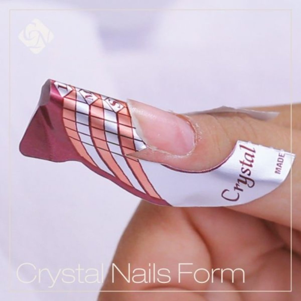 Crystal Nails Crystal Nails Nailform Sjablonen 500 st Crystal Nails Crystal Nails Nailform Sjablonen 500 st