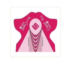 Crystal Nails Crystal Nails Wonderform Sjablonen 200 st Crystal Nails Crystal Nails Wonderform Sjablonen 200 st