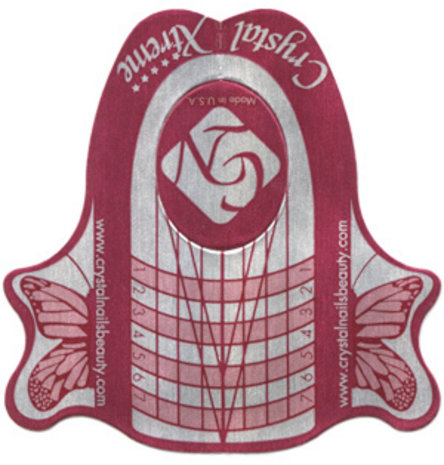 Crystal Nails Crystal Nails Sjablonen Xtreme Butterfly 300 st Crystal Nails Crystal Nails Sjablonen Xtreme Butterfly 300 st