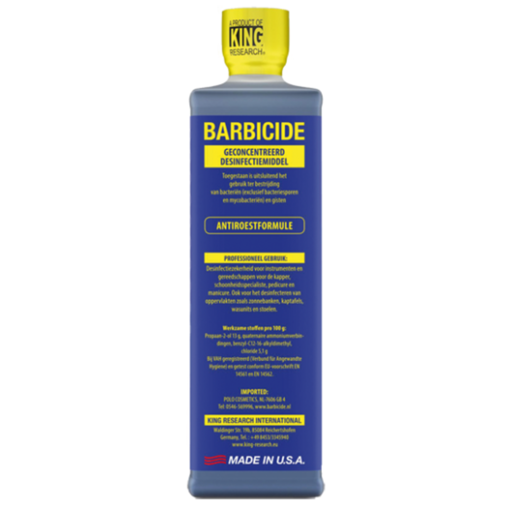 Barbicide Desinfectie Concentraat 473 ml Nagelgroothandel.nl