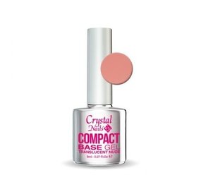 Crystal Nails Crystal Nails Compact Base Gel Translucent Nude 8 ml TPO/HEMA vrij Crystal Nails Crystal Nails Compact Base Gel Translucent Nude 8 ml TPO/HEMA vrij