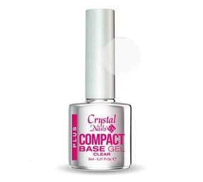 Crystal Nails Crystal Nails Compact Base Gel PLUS Clear 8 ml *niet leverbaar* Crystal Nails Crystal Nails Compact Base Gel PLUS Clear 8 ml *niet leverbaar*