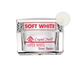 Crystal Nails Crystal Nails Acryl Slower Powder Soft White 28 gr Crystal Nails Crystal Nails Acryl Slower Powder Soft White 28 gr