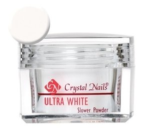 Crystal Nails Crystal Nails Acryl Slower Powder Ultra White 28 gram Crystal Nails Crystal Nails Acryl Slower Powder Ultra White 28 gram