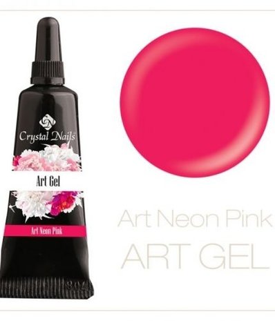 Crystal Nails Crystal Nails Art Gel (Paint  Gel) Neon Pink - TPO vrij Crystal Nails Crystal Nails Art Gel (Paint  Gel) Neon Pink - TPO vrij