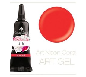 Crystal Nails Crystal Nails Art Gel (Paint  Gel) Neon Coral - TPO vrij Crystal Nails Crystal Nails Art Gel (Paint  Gel) Neon Coral - TPO vrij