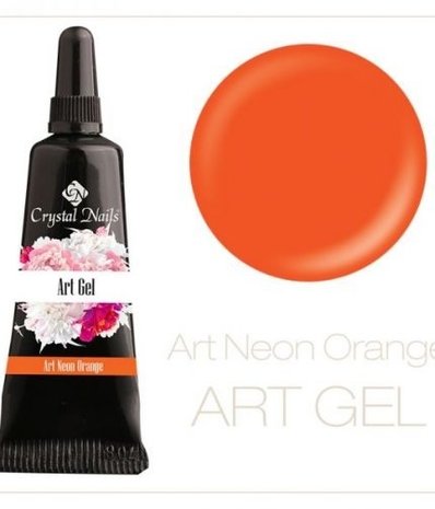 Crystal Nails Crystal Nails Art Gel (Paint  Gel) Neon Orange - TPO vrij Crystal Nails Crystal Nails Art Gel (Paint  Gel) Neon Orange - TPO vrij