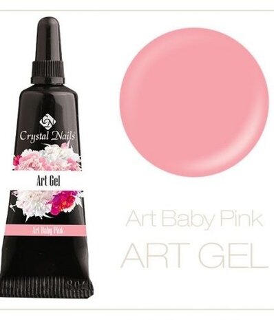 Crystal Nails Crystal Nails Art Gel (Paint  Gel) Baby Pink - TPO vrij Crystal Nails Crystal Nails Art Gel (Paint  Gel) Baby Pink - TPO vrij