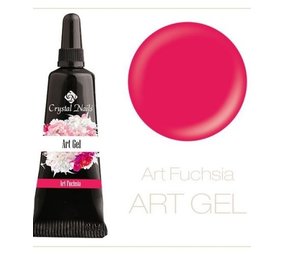 Crystal Nails Crystal Nails Art Gel (Paint  Gel) Fuchsia - TPO vrij
