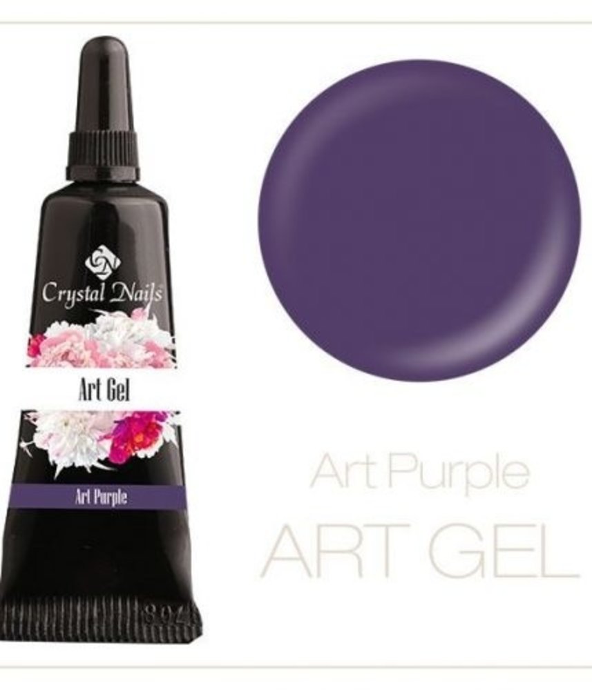 Crystal Nails Crystal Nails Art Gel (Paint Gel) Purple - TPO vrij Crystal Nails Crystal Nails Art Gel (Paint Gel) Purple - TPO vrij