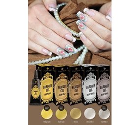 Crystal Nails Crystal Nails Baroque Gel Dark Silver Crystal Nails Crystal Nails Baroque Gel Dark Silver