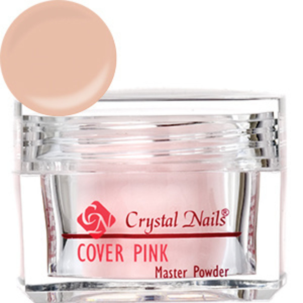 Crystal Nails Crystal Nails Acryl Master Powder Cover Pink 100 gr Crystal Nails Crystal Nails Acryl Master Powder Cover Pink 100 gr