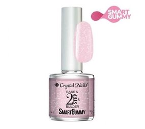 Crystal Nails Crystal Nails SmartGummy Rubber Base Gel Nr5 Shimmer Candy 8 ml* niet leverbaar* Crystal Nails Crystal Nails SmartGummy Rubber Base Gel Nr5 Shimmer Candy 8 ml* niet leverbaar*