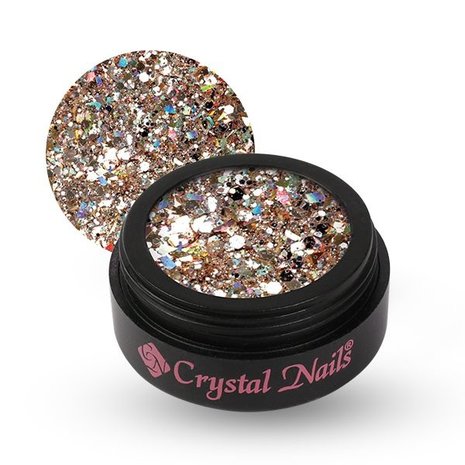 Crystal Nails Crystal Nails Fairy Glitter 01 Goud Crystal Nails Crystal Nails Fairy Glitter 01 Goud