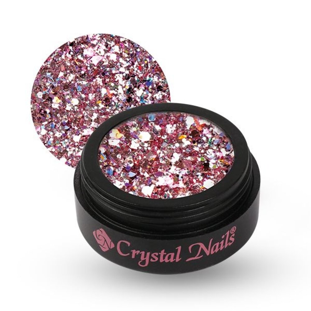 Crystal Nails Crystal Nails Fairy Glitter 02 Pink*beperkt leverbaar*