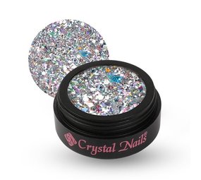Crystal Nails Crystal Nails Fairy Glitter 04 Zilver Crystal Nails Crystal Nails Fairy Glitter 04 Zilver