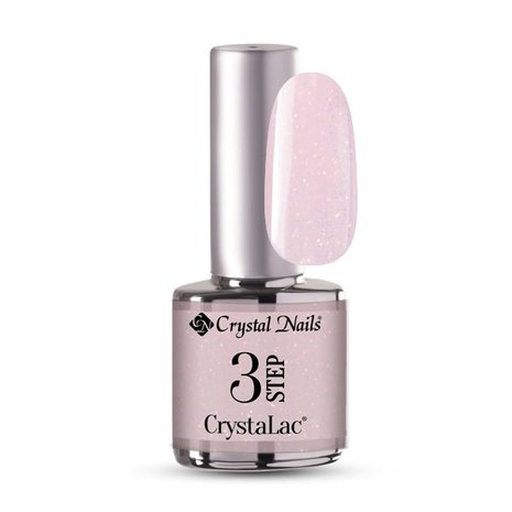 Crystal Nails Crystal Nails 3 step Crystalac 3S192 Sparkling Rose 8 ml - SALE Crystal Nails Crystal Nails 3 step Crystalac 3S192 Sparkling Rose 8 ml - SALE