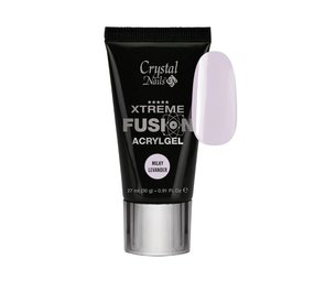 Crystal Nails Crystal Nails Xtreme Fusion AcrylGel Milky Lavender 30 gr -TPO/HEMA vrij Crystal Nails Crystal Nails Xtreme Fusion AcrylGel Milky Lavender 30 gr -TPO/HEMA vrij