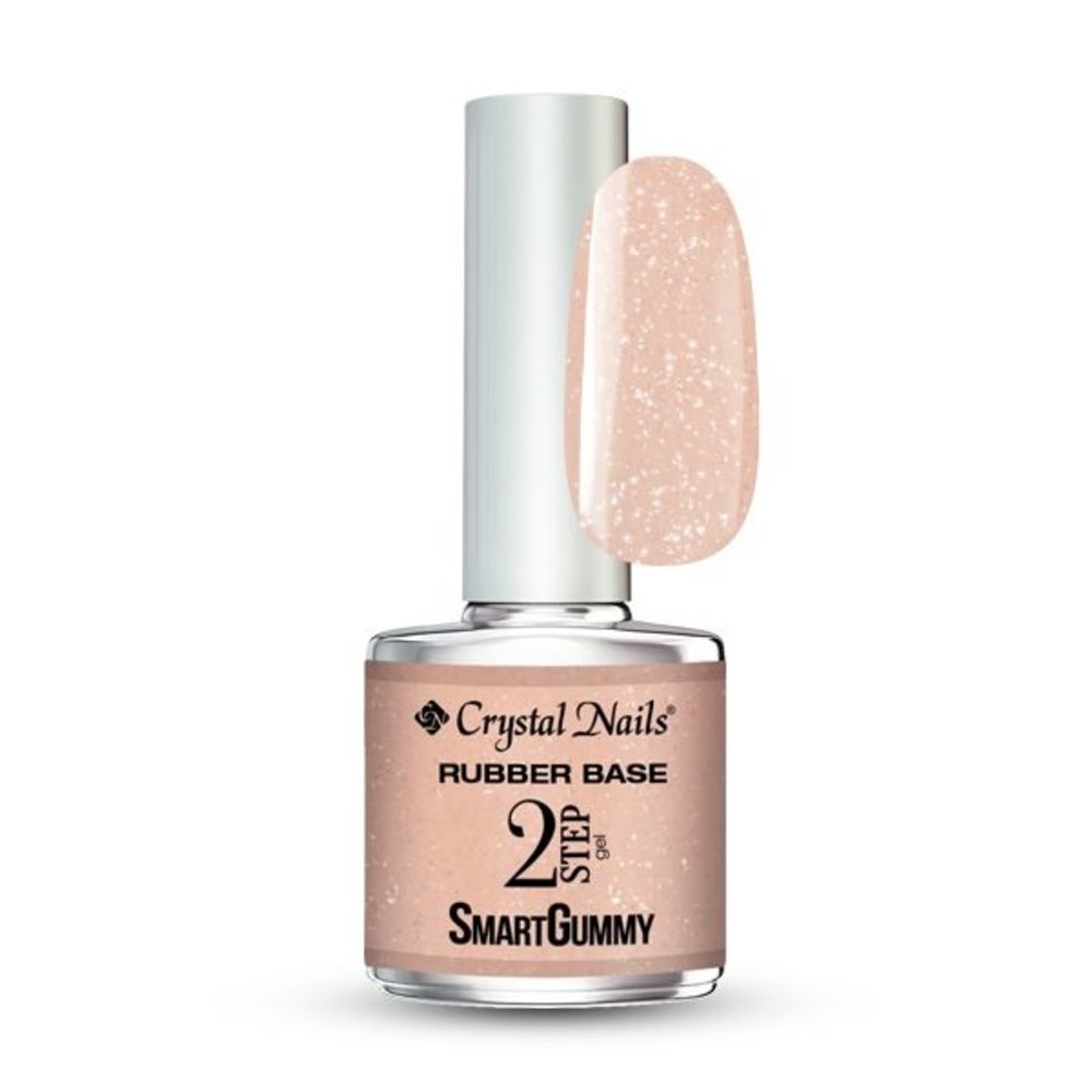 Crystal Nails Crystal Nails SmartGummy Rubber Base Gel Nr8 Shimmer Peach 8ml *niet leverbaar* Crystal Nails Crystal Nails SmartGummy Rubber Base Gel Nr8 Shimmer Peach 8ml *niet leverbaar*