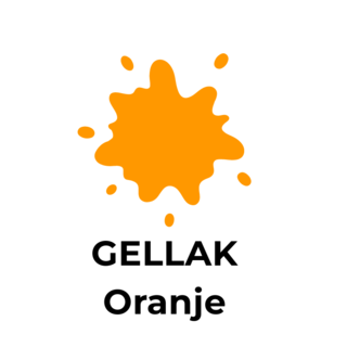 Oranje gellak