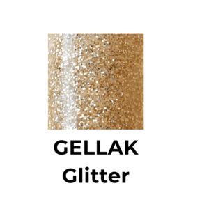 Glitter gellak