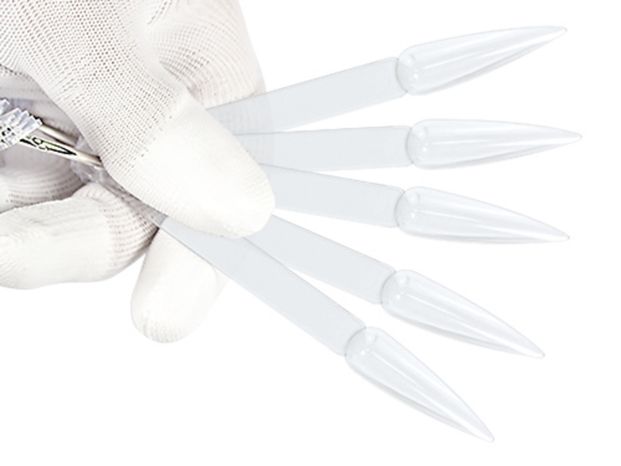 PBP PBP STILETTO Tips CLEAR voor kleuren waaier-ring (10 stuks) PBP PBP STILETTO Tips CLEAR voor kleuren waaier-ring (10 stuks)