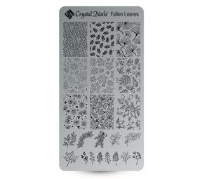 Crystal Nails Crystal Nails Stamping Plate Fallen Leaves Crystal Nails Crystal Nails Stamping Plate Fallen Leaves