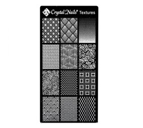 Crystal Nails Crystal Nails Stamping Plate Textures