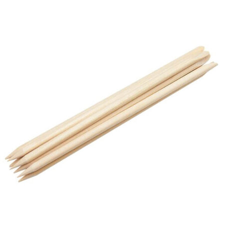 Florence Nails Orange Wood Sticks (manicure houtjes) PUNT 50 stuks Florence Nails Orange Wood Sticks (manicure houtjes) PUNT 50 stuks