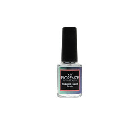 Florence Nails Florence Nails Chrome Liquid Ocean 5 ml TPO/HEMA vrij Florence Nails Florence Nails Chrome Liquid Ocean 5 ml TPO/HEMA vrij
