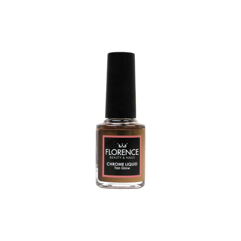 Florence Nails Florence Nails Chrome Liquid Tan Glow 5 ml TPO/HEMA vrij Florence Nails Florence Nails Chrome Liquid Tan Glow 5 ml TPO/HEMA vrij