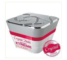 Crystal Nails Crystal Nail Xtreme Builder Gel Clear 50 ml TPO vrij Crystal Nails Crystal Nail Xtreme Builder Gel Clear 50 ml TPO vrij
