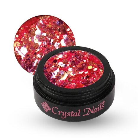 Crystal Nails Crystal Nails Mermaid Glitter 1 (Coral) Crystal Nails Crystal Nails Mermaid Glitter 1 (Coral)