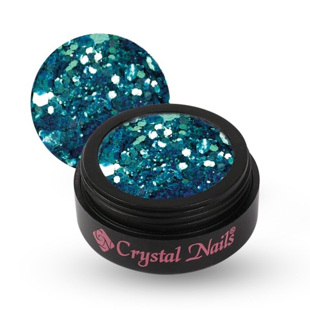 Crystal Nails Crystal Nails Mermaid Glitter 4 (Emerald) Crystal Nails Crystal Nails Mermaid Glitter 4 (Emerald)