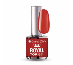 Crystal Nails Crystal Nails Royal Top Gel 4 ml 007- Sunset Red TPO vrij